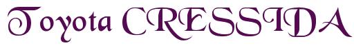 Rendering -Toyota CRESSIDA - using Black Chancery