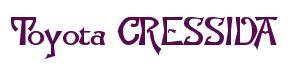 Rendering -Toyota CRESSIDA - using Manchuria