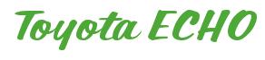 Rendering -Toyota ECHO - using Casual Script