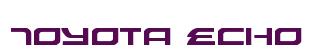 Rendering -Toyota ECHO - using Alexis