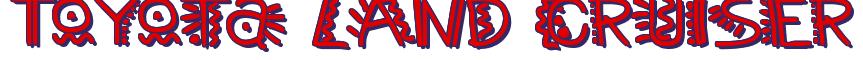 Rendering -Toyota LAND CRUISER - using Manic Pop Thrill 
