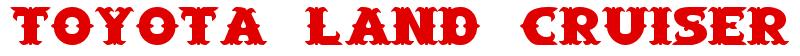 Rendering -Toyota LAND CRUISER - using Saloon