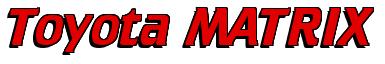 Rendering -Toyota MATRIX - using Cruiser