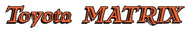 Rendering -Toyota MATRIX - using Romana