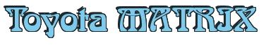 Rendering -Toyota MATRIX - using Romaneste