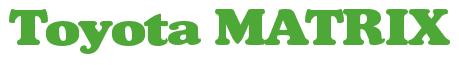 Rendering -Toyota MATRIX - using Broadside