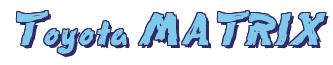Rendering -Toyota MATRIX - using Paint