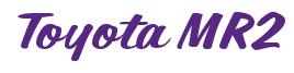 Rendering -Toyota MR2 - using Casual Script