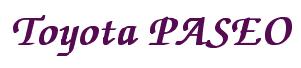 Rendering -Toyota PASEO - using Zapf Chancery