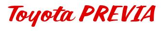 Rendering -Toyota PREVIA - using Casual Script