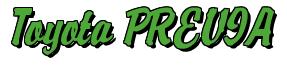 Rendering -Toyota PREVIA - using Brisk