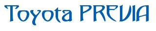 Rendering -Toyota PREVIA - using Saga