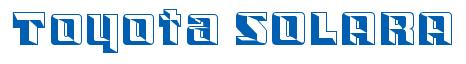 Rendering -Toyota SOLARA - using Race JLS