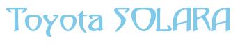 Rendering -Toyota SOLARA - using Saga