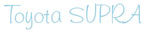 Rendering -Toyota SUPRA - using Freehand 591