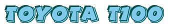 Rendering -Toyota T100 - using Comic Strip