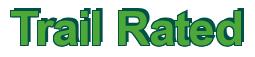 Rendering -Trail Rated - using Arial Bold
