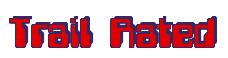 Rendering -Trail Rated - using Computer Font