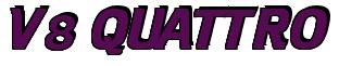Rendering -V8 QUATTRO - using Cruiser