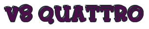 Rendering -V8 QUATTRO - using FinkBold