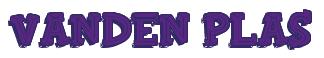 Rendering -VANDEN PLAS - using FinkBold