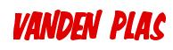 Rendering -VANDEN PLAS - using Big Nib