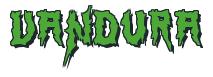 Rendering -VANDURA - using Swamp Terror