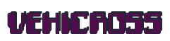 Rendering -VEHICROSS - using Computer Font