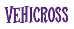 Rendering -VEHICROSS - using Cooper Latin