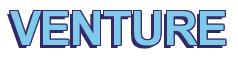 Rendering -VENTURE - using Arial Bold
