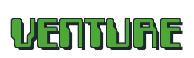 Rendering -VENTURE - using Computer Font