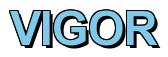 Rendering -VIGOR - using Arial Bold