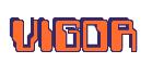 Rendering -VIGOR - using Computer Font
