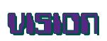 Rendering -VISION - using Computer Font