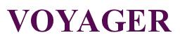 Rendering -VOYAGER - using Times New Roman Bold