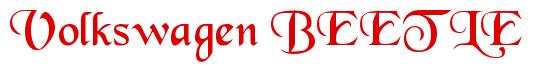 Rendering -Volkswagen BEETLE - using Black Chancery