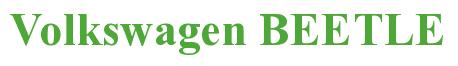 Rendering -Volkswagen BEETLE - using Times New Roman Bold