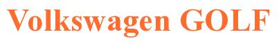 Rendering -Volkswagen GOLF - using Times New Roman Bold
