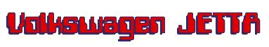 Rendering -Volkswagen JETTA - using Computer Font