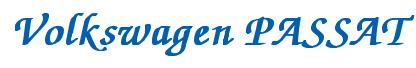 Rendering -Volkswagen PASSAT - using Zapf Chancery