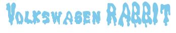 Rendering "Volkswagen RABBIT" using Drippy Goo
