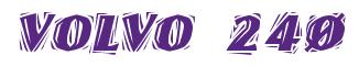Rendering "Volvo 240" using Cut Ragged