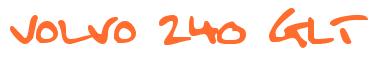 Rendering "Volvo 240 GLT" using Fatboy Slim