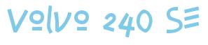 Rendering "Volvo 240 SE" using Amazon