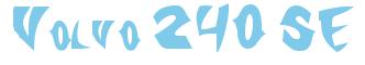 Rendering "Volvo 240 SE" using Slasher
