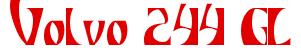 Rendering "Volvo 244 GL" using IndiosBravos