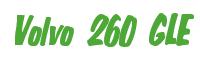 Rendering "Volvo 260 GLE" using Big Nib