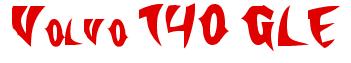 Rendering "Volvo 740 GLE" using Slasher