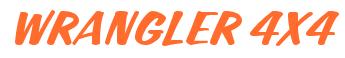 Rendering "WRANGLER 4X4" using Casual Script