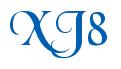 Rendering -XJ8 - using Black Chancery